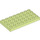 LEGO Gelblich-grün Duplo Platte 4 x 8 (4672 / 10199)