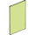 LEGO Gelblich-grün Glas for Fenster 1 x 4 x 6 (35295 / 60803)