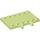 LEGO Geelachtig groen Scharnier Plaat 4 x 6 (65133)