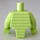 LEGO Vert jaunâtre Minifigure Armour avec Bras (34713)