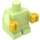 LEGO Geelachtig groen Minifigure Baby Lichaam met Geel Handen (25128)