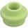 LEGO Vert Jaunâtre assiette 1 x 1 Rond avec Tenon ouvert (28626 / 85861)