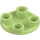 LEGO Vert Jaunâtre assiette 2 x 2 Rond avec Arrondi Bas (2654 / 28558)