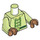 LEGO Vert jaunâtre Prince Naveen Minifig Torse (973 / 76382)
