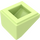 LEGO Geelachtig groen Helling 1 x 1 (31°) (50746 / 54200)