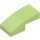 LEGO Yellowish Green Slope 1 x 2 Curved (11477)