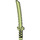 LEGO Yellowish Green Sword with Square Guard and Capped Pommel (Shamshir) (21459)