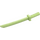 LEGO Gulaktig grønn Sverd med Firkantet vakt og avkortet stang (Shamshir) (21459)