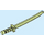 LEGO Gelblich-grün Schwert mit Square Guard und Capped Pommel (Shamshir) (21459)