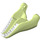 LEGO Vert jaunâtre T-rex Jaw avec blanc Les dents (20959 / 38773)