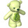 LEGO Vert jaunâtre Teddy Bear avec Scribbles sur Chest (65230 / 98382)