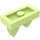 LEGO Gelblich-grün Fliese 1 x 2 mit 2 Vertikale Zähne (15209)