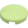 LEGO Yellowish Green Tile 2 x 2 Round with Bottom Stud Holder (14769)