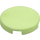 LEGO Yellowish Green Tile 2 x 2 Round with Bottom Stud Holder (14769)