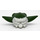 LEGO Yoda Head with Straight Ears and White Hair (11983)