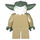 LEGO Yoda mit Sandgrün Skin und Weiß Haar Minifigur