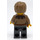 LEGO Young Peasant minifiguur met bruine wenkbrauwen