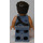 LEGO Zander mit Sand Blau Jacke Minifigur