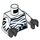 LEGO Zebra-Man Minifig Torso (973 / 76382)