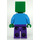 LEGO Zombie with Dark Purple Legs Minifigure